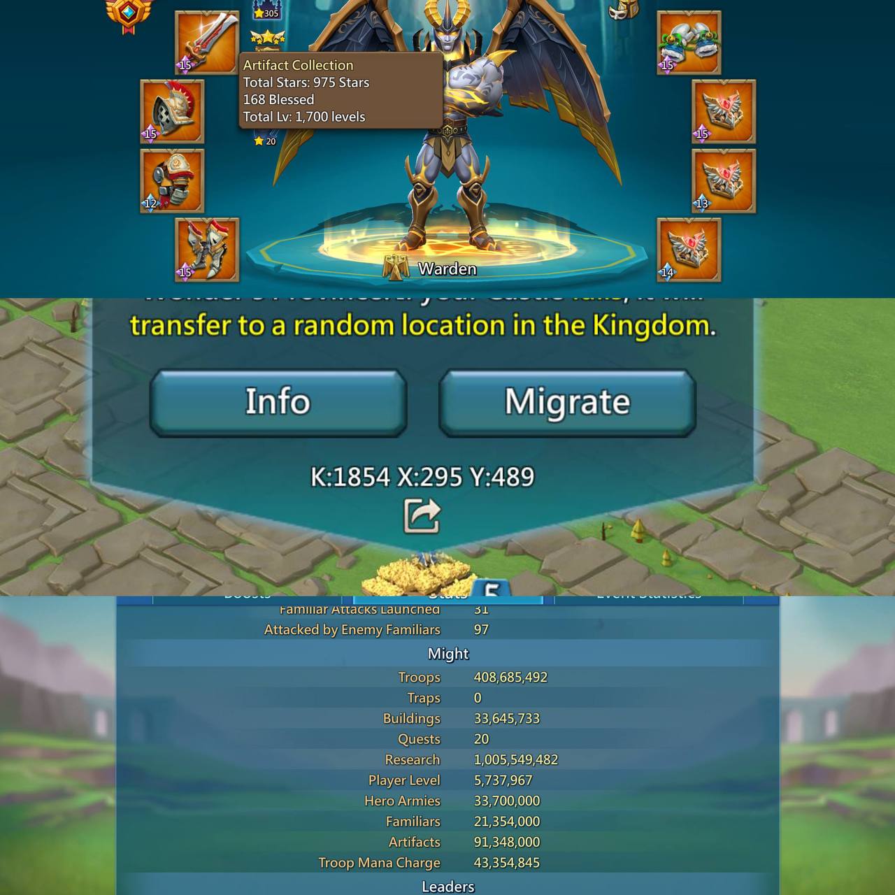 Low quest might can go k1854